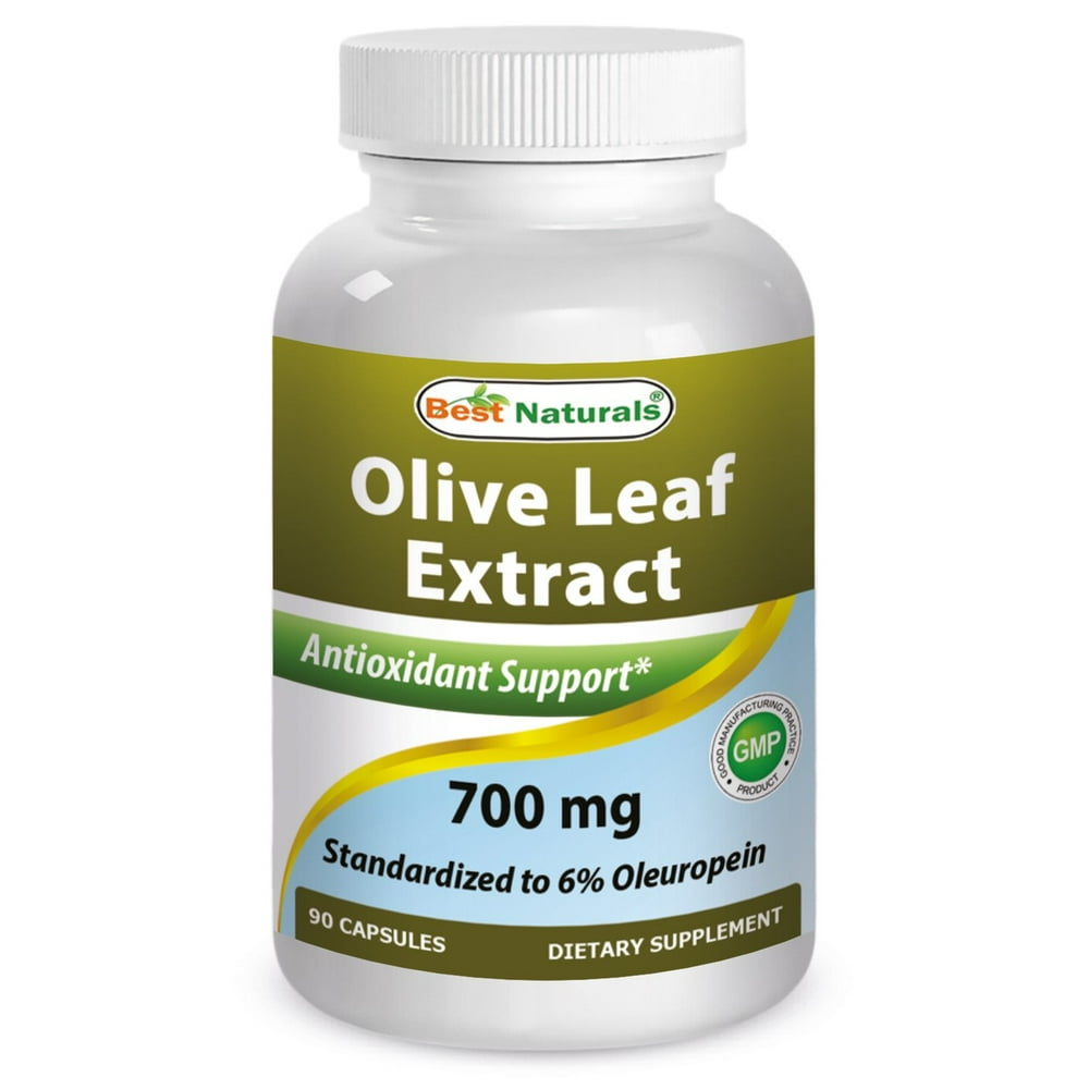 Best Naturals Olive Leaf Extract 700 mg, 90 Ct - Walmart.com - Walmart.com