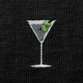 thumbnail image 2 of Dalix Martini Midweight Soft Tee Short Sleeve Cotton Summer T Shirt Mens in Black S Small, 2 of 5