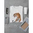 thumbnail image 3 of Japanese Tiger Colored Drawing Tee Men's -Image by Shutterstock, 3 of 4