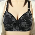 thumbnail image 2 of snilers Daisy Bras for Women No Underwire Wireless Bras Push Up Bra Comfortable Everyday Breathable Large Bust Bras, 2 of 3