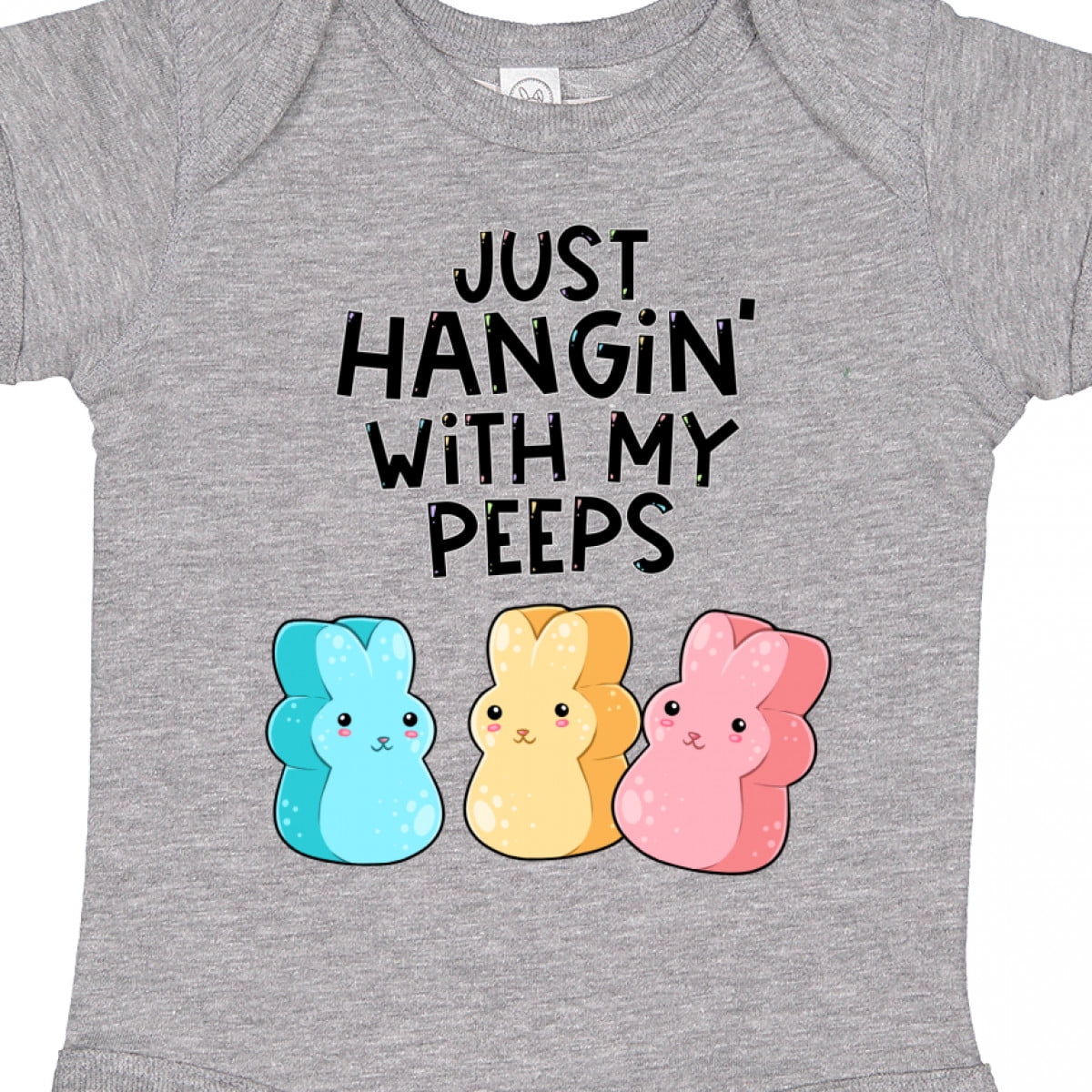 Inktastic Easter Just Hangin' with My Peeps Boys or Girls Baby Bodysuit