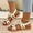 White, variant on Viluyesy Sandals for Womens, Wide Width 2026 Fashion Open Toe Summer Casual Flat Shoes White US9.5