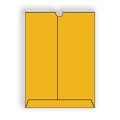 X-Ray Catalog Envelope 14-1/2 x 17-1/2 Roptex® Brown Kraft (SFI Certified) Open End Thumb Cut 32 lb Vellum Finish Center Seam - Box of 100 Envelopes