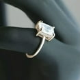 thumbnail image 4 of 3ct Princess Cut AAA Cz Smooth Bands Women's 18K Rose Gold Filled Ring Size 6-10, 4 of 4
