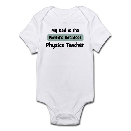 

CafePress - Worlds Greatest Physics Teach Infant Bodysuit - Baby Light Bodysuit