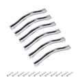 thumbnail image 5 of Uxcell 128mm Hole Centers Furniture Pulls Drawer Handle Alloy Crystal Black 6 Pack, 5 of 5