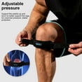 thumbnail image 2 of 1 Pair Unisex Patella Adjustable Straps Sports Knee Wraps Tennis Ball Braces Belt Football Support Gym Wrap Supplies Workout Accessories, 2 of 7
