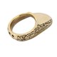 thumbnail image 1 of Anillo De Latón Para Pulgar De Tiro Con Arco, Diseño Ergonómico, Protector De Dedo Flexible Elástico, Cómodo De Usar Con Cuerda Antipérdida Para Caza De Tiro Con Arco Al Aire, 1 of 8