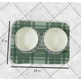 thumbnail image 3 of Simply Daisy Scotish Plaid Pet Feeding Mat for Dogs and Cats, 3 of 3