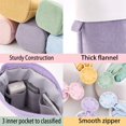 thumbnail image 1 of Retractable Pencil Case Stand Up Pencil Case Pencil Pouch Phone Holder Pens Case Standing Pen Pouch Bag Pencil Case Large Capacity Pencil Case Canvas Pencil Case,Yellow, 1 of 4