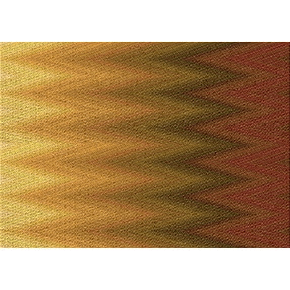 Ahgly Company Machine Washable Indoor Rectangle Transitional Tomato Red Area Rugs, 7' x 9'