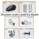 thumbnail image 2 of Kit de lámpara LED con cargador de motor inalámbrico para ordenador, modelo creativo de bricolaje, para impresión 3D en laboratorio de bambú, 001, regalos, piezas de impresora 3D, 2 of 5