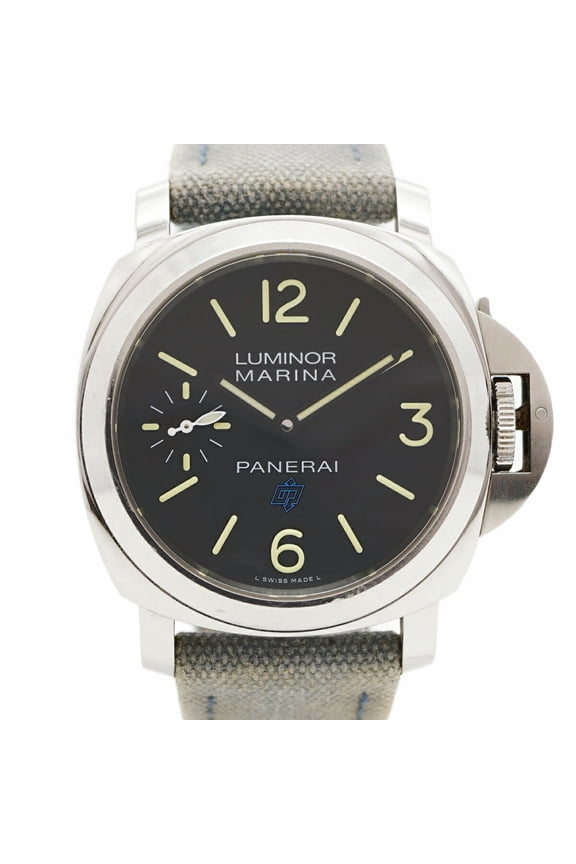 Pre-Owned Officine Panerai Luminor Marina PAM00777 Black Dial Men's Watch (Fair)