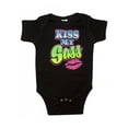 thumbnail image 1 of Baby "Kiss My Sass" Bodysuit - Black - 12M, 1 of 1
