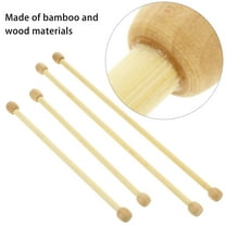 KAKOWELY Wall Hanging Rod for Tapestry 4Pcs 12.6x0.6In