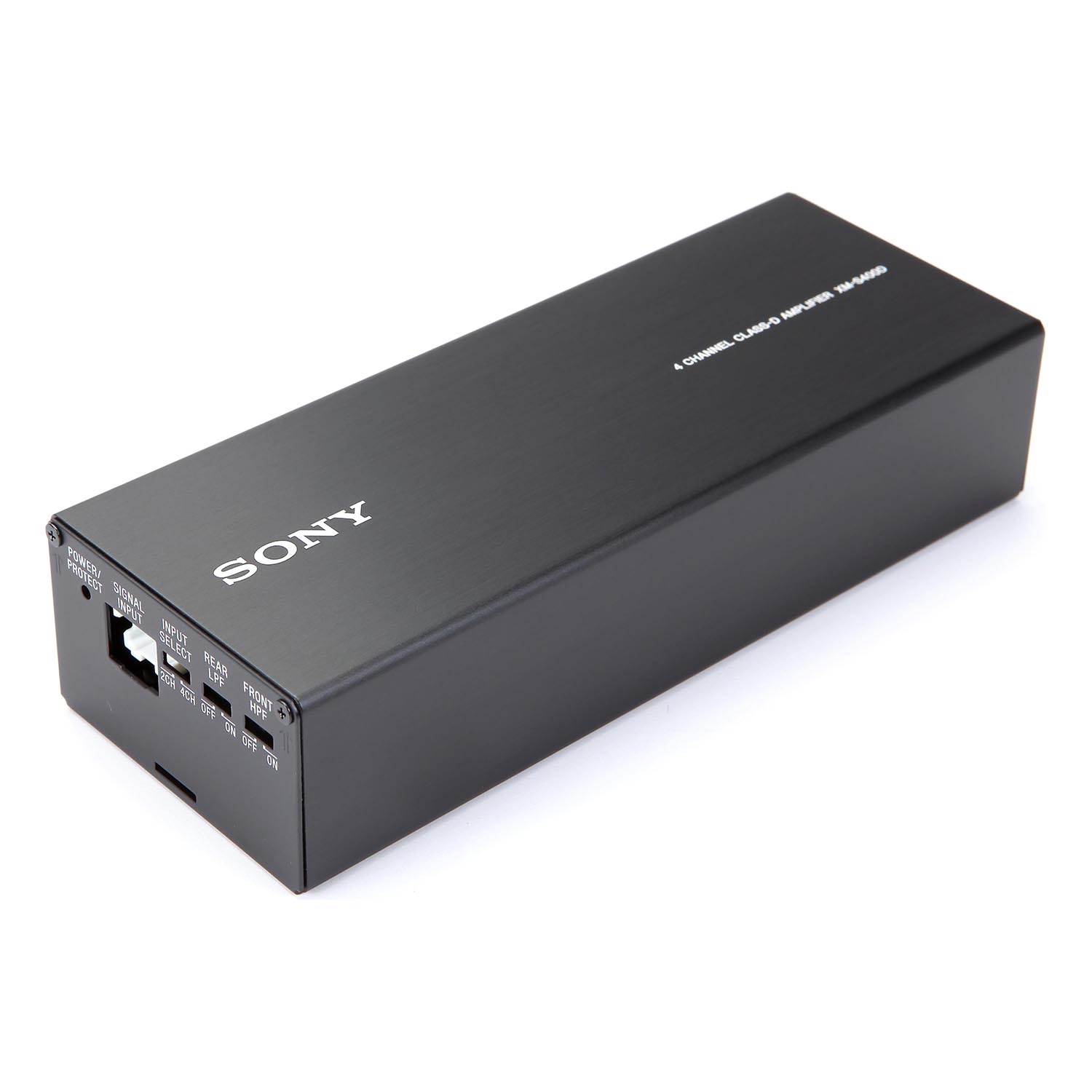 Sony 400W 4 Channel Class D MOSFET Compact Car Stereo Amplifier XM