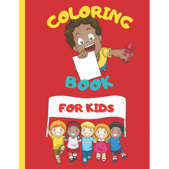 Coloring Book For Kids, (Paperback)