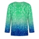 thumbnail image 4 of Men'S Round Neck Three-Quarters Sleeve Top Casual Fashion T-Shirt 3XL, 4 of 5