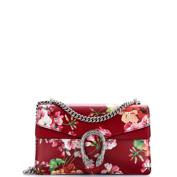 Pre-Owned Dionysus Bag Blooms Print Leather Small By Rebag