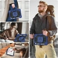 thumbnail image 5 of Case for iPad (A16) 11th Generation 11 Inch (2025),iPad 10th Generation 10.9 Inch (2022),Full-Body Drop Protection i Pad Case 10th Gen Kids Friendly with Rotating Stand Screen Protector,Navy, 5 of 14