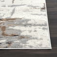 thumbnail image 3 of Abani Dunes Collection Grey Brown 8' x 10' Brush Strokes Contemporary Area Rug, 3 of 5