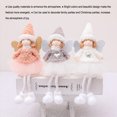 thumbnail image 3 of Matsuzay Muñeca de ángel de Navidad Adornos para el hogar Decoraciones navideñas Accesorios Diseño de escena Colgante de Navidad Regalo Kits de decoración para fiestas Rosado, 3 of 6
