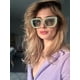 thumbnail image 3 of Gafas de Sol FEISEDY Oversize Cuadradas con Montura Gruesa B4074, 3 of 7
