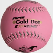 Worth Pink Pro Comp Super Gold Dot 12" Slowpitch ISA Softballs DZ