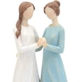 thumbnail image 4 of Sister GiftsfromSisters, Neutral Home Decor, Willow Tree Style Figurine, Patio Decor Accents, Shelf Display Piece, 1 Pc, 4 of 8