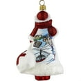 thumbnail image 2 of Glitterazzi Switzerland Swiss Santa Polish Glass Christmas Ornament Decoration, 2 of 3