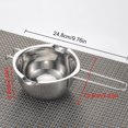 thumbnail image 2 of Stainless Steel Double Boiler Pot Creative Candy Melting Bowl Melting Pot, 2 of 9