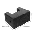 thumbnail image 2 of WEUVEB De De Hierro Fundido Negro Para Calibración Profesional En Balanzas, 2 of 6