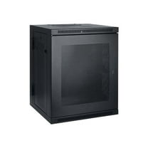 Tripp Lite 15U Wall-Mount Rack Enclosure Cabinet, Hinged Back, Switch-Depth (SRW15US)