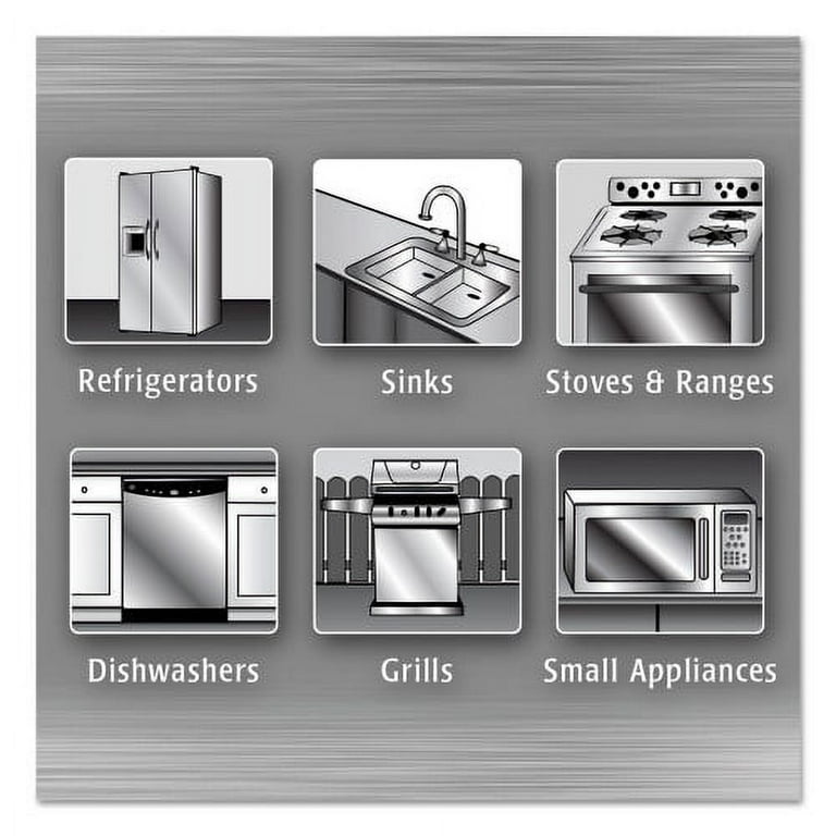 Stainless Steel Wipes, 1-Ply, 7 x 8, White, 30/Canister, 4 Canisters/Carton Stainless Steel Wipes, 1-Ply, 7 x 8, White, 30/Canister, 4 Canisters/Carton