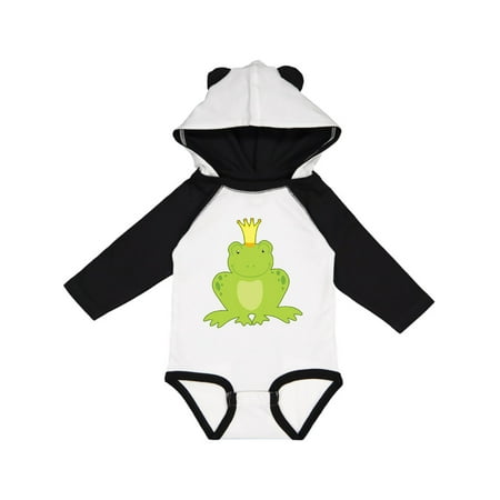 

Inktastic Frog Prince Gift Baby Boy or Baby Girl Long Sleeve Bodysuit