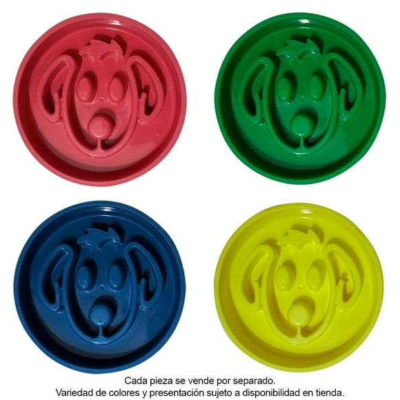 Comedero para Perro Fun Fur Pets Varios Colores 1 Pza