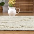 thumbnail image 2 of EastVita Area Rugs Carpets 9'*12' Area Rug Indoor Solid Color Area Rug Boho Tribal Fluffy Rug Contemporary Shag Rug for Living Room Bedroom,Beige Beige 9'*12', 2 of 7