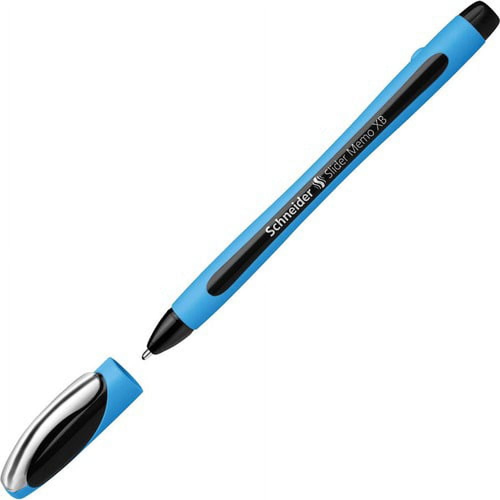Schneider, STW150201, Slider Memo XB Ballpoint Pens, 10 / Box