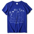 thumbnail image 1 of LUOGENLI T-shirts pour Femme pour Femmes T-shirts d'Été de Sport Mode Décontractée Col Rond Haut à Manches Courtes Imprimé de Fleurs T-Shirt T-shirts pour Femmes T-shirts Graphiques T-shirts Vintage Saint-Patrick Bleu P, 1 of 2