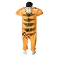 thumbnail image 4 of Garfield Men's Onesie Costume Kigurumi With Hood-Small, 4 of 7