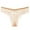 Beige, variant on Rohuuque Invisibles Lace Thongs for Women Low Rise Thong Underwear Breathable Panties T-back Stretch No Show Underwear Beige