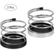 thumbnail image 2 of Portavasos para Coche 2 Piezas Portavasos de Agua para Coche Portavasos de Hierro Portavasos para Botellas para Auto Camión Portavasos Universal para Bebida Café Agua Teléfono, 2 of 5