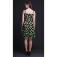 thumbnail image 4 of Bimba Robe de Cocktail au-Dessus du Genou Smockée pour Femmes Robe d'Été Fluide-Large, 4 of 5