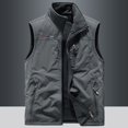 thumbnail image 3 of Chaleco de doble cara de otoño e invierno, chaleco polar deportivo para exteriores para hombre, chaleco polar, chaleco con forro polar, chaqueta sin mangas, 3 of 4