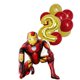 thumbnail image 3 of Globo de aluminio de superhéroe Spiderman para fiesta temática de cumpleaños infantil, decoración para baby shower, juguete inflable para niños, suministros de globos de aire, 3 of 5