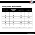 thumbnail image 3 of Pantalones cortos de boxeo para muay thai Fairtex BS1704 rojo/blanco (L), 3 of 8