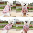 thumbnail image 2 of 3Pcs Small Dog Hoodie Sweaters, Dog Winter Clothes, Pet Hooded Sweatershirt Pullover, Dog Outfit Coat Apparel for Puppy Kittens E M, 2 of 7