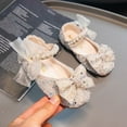 thumbnail image 4 of NEWCE Girls Leather Shoes 22 Stylish Shining Pearl Princess Style Children‘s Shoes Autumn Girls Shining Dance Crystal Shoes, 4 of 6