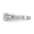thumbnail image 3 of 14K White Gold Ring Band Wedding Diamond, Lab Grown Round, Size 7, 3 of 8