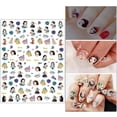 thumbnail image 3 of Adesivos para Nail Art JinPren, 6 hojas, calcomanías 3D de sirena, 3 of 7